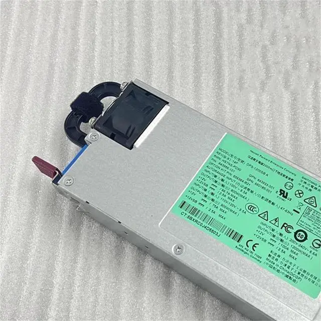 Alt view image 5 of 6 - HSTNS-PD30 for DL580 Gen8 G8 1200W Power Supply 643956-101 643933-001 660185-001 656364-B21 DPS-1200SB A