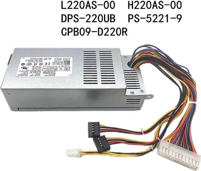 Alt view image 4 of 6 - For 660S 270S Power Supply 220W L220AS-00 H220NS-00 D220AS-01 DPS-220UB PS-5221-9 CPB09-D220R 0R82H5 0TTXYJ 0RTPPJ