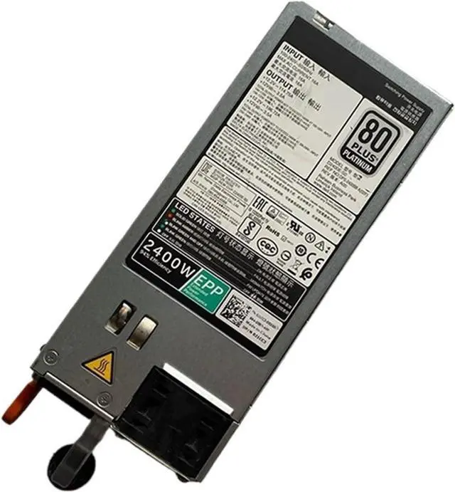 Alt view image 2 of 6 - 0J1CC3 0KKP69 for R740 R740XD R940 C6400 C4140 2400W EPP Power Supply D2400E-S0 D2400E-S2 DPS-2400BB A