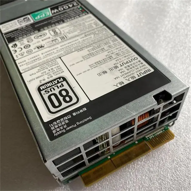 Alt view image 5 of 6 - 0J1CC3 0KKP69 for R740 R740XD R940 C6400 C4140 2400W EPP Power Supply D2400E-S0 D2400E-S2 DPS-2400BB A