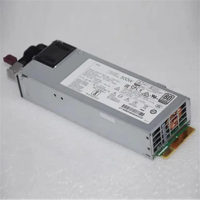 Alt view image 3 of 6 - 500W for DL380 G10 Gen10 500W Server Power Supply HSTNS-PL40-1 865398-001 866729-001 865399-201 865408-B21