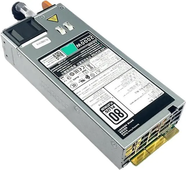 Alt view image 3 of 5 - D2000E-S0 for R940 R840 R740 R740XD 2000W Server EPP Power Supply 0VWWF1 VWWF1 0J5WMG J5WMG