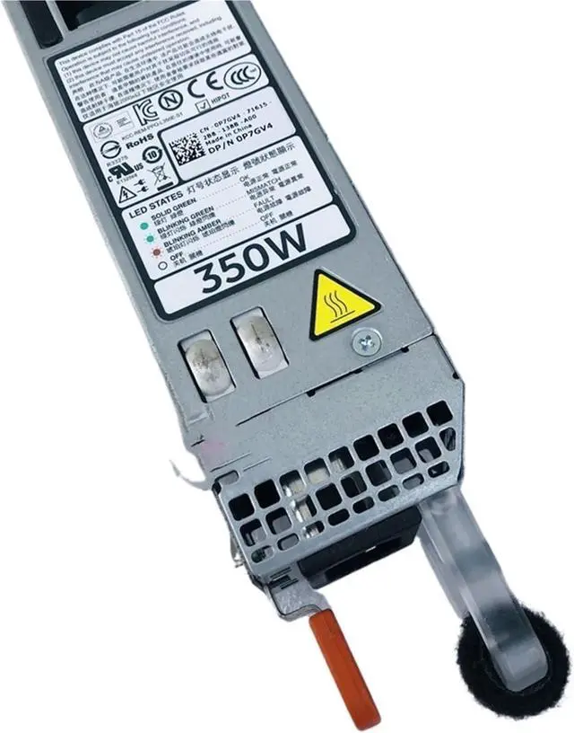 Alt view image 4 of 5 - for R320 R420 Power Supply P7GV4 Y8Y65 L350E-S1 DPS-350AB-18 350W