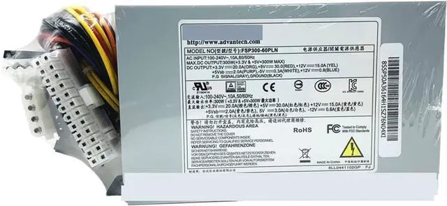 Main image of for PSU FSP300-60PLN 300W Power Supply with 24 pin Connector ATX 12v