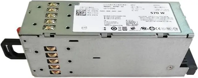 Alt view image 6 of 6 - 570W for R710 T610 Server Power Supply A570P-01 C570A-S0 A570P-00 0T327N 0VPR1M T327N VPR1M