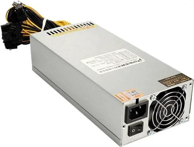Main image of 1pc 2500W 2400W High-Power Computer Power Supply GPU Server PSU 10x6pin GPU Power Cable
