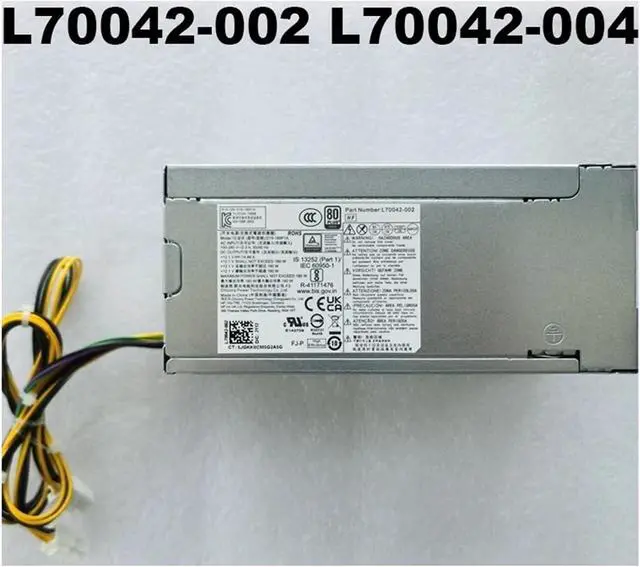 Alt view image 2 of 4 - for 280 Pro G3 MT 180W Power Supply L70042-002 L70042-004 PCK017 D19-180P1A