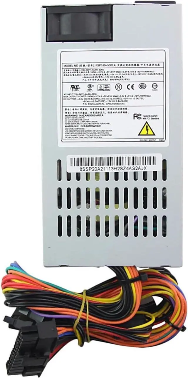 Main image of 1pc Power Supply for ATX180-50HUC 220-240V 180W 1U Desktop AIO Cashier Mute PSU