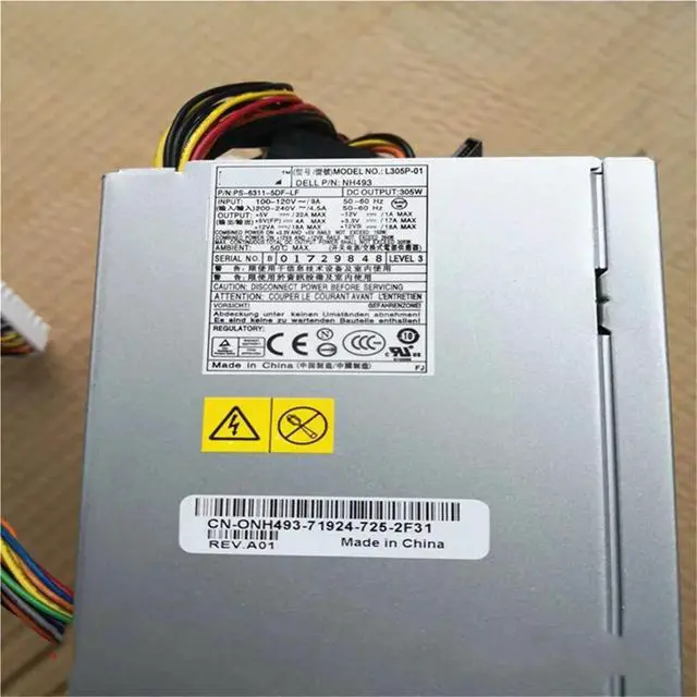 Alt view image 2 of 2 - Power Supply Adapter for T100 T105 T110 NH493 PSU L305P-01 2CM18 J33F2