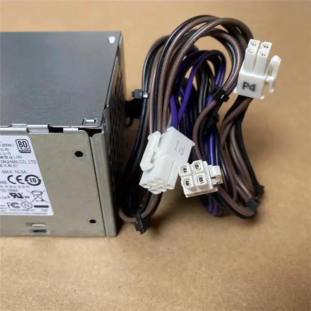Alt view image 4 of 6 - 1pc 200W Power Supply for 3046 3040 3050 5050 MT PSU 6+4+4 Pin AC200EBS-01 0KMJP5 H200EBS-01 0K92TW
