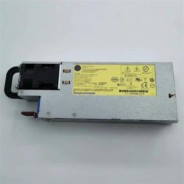 Alt view image 3 of 6 - 1pc 1500W Platinum PSU Server Power Supply for DL580 DL560 G9 Servers 684529-001 704604-001 684532-B21 HSTNS-PL33