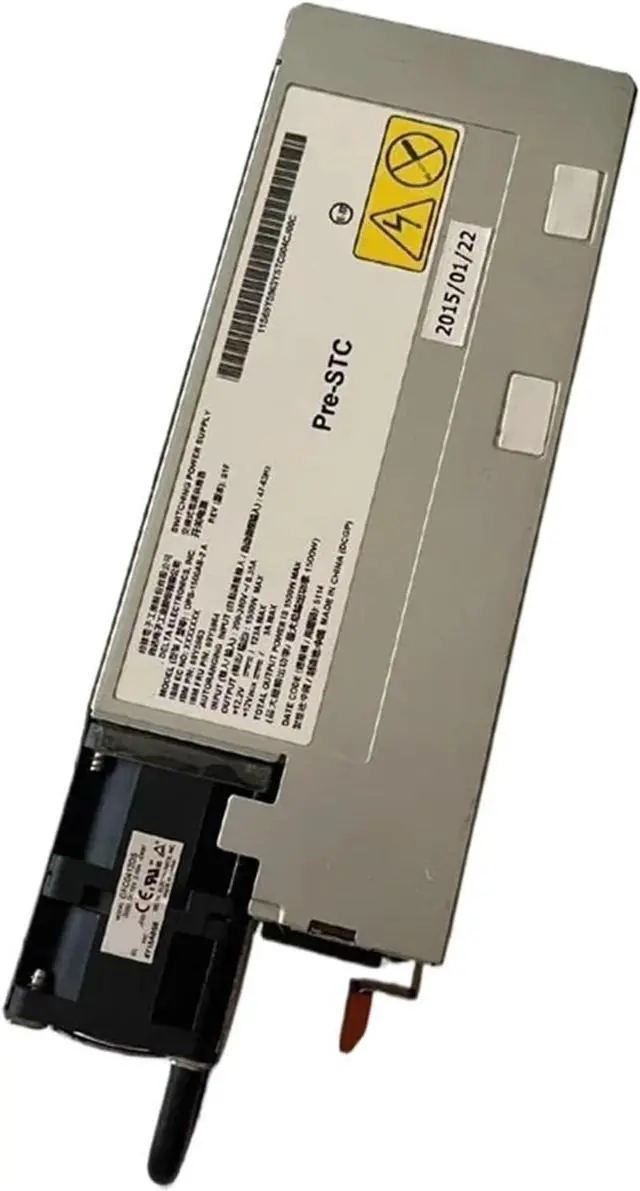 Main image of 1pc 1500W Server Power Supply PSU DPS-1500AB-2 A 69Y5963 69Y5964 00YJ850 00YJ920 94Y8180 94Y8181