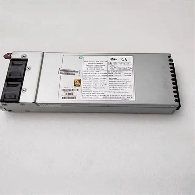 Alt view image 2 of 2 - 1pc PWS-1K41F-1R 1400W 1U Redundant Power Supply PSU
