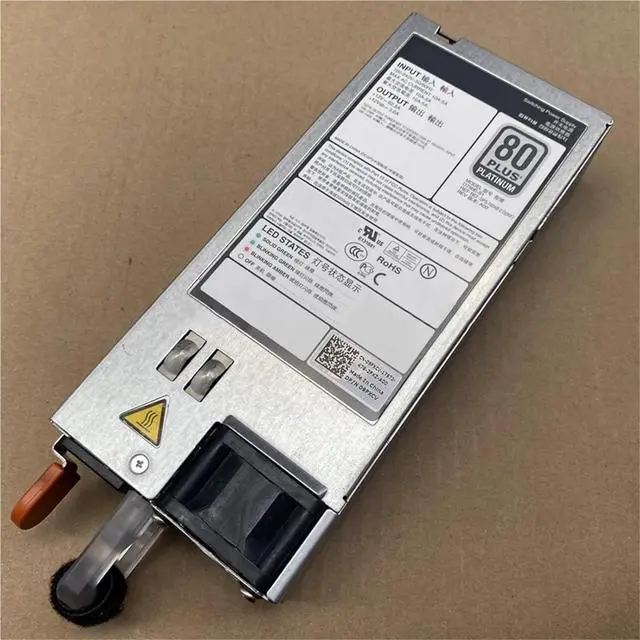 Alt view image 5 of 5 - 1pc Server Power Supply for R720 R620 D750E-S1 F750E-S0 05NF18 06W2PW 750W