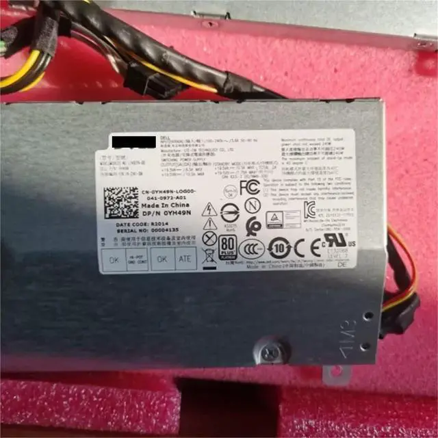 Alt view image 5 of 6 - 1pc Power Supply for 5260 7460 7470 AIO L240EPA-00 D240EPA-00 68C30 451FP YH49N M65JR