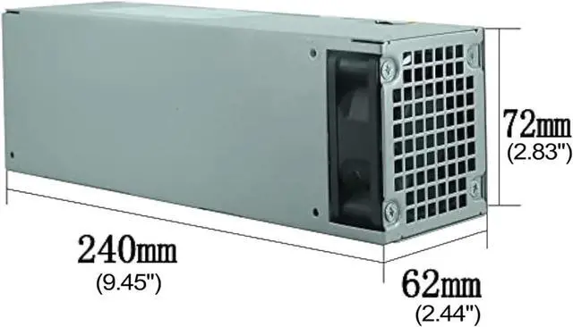 Alt view image 2 of 6 - 255W Power Supply for 3020 7020 9020 SFF H255ES-00