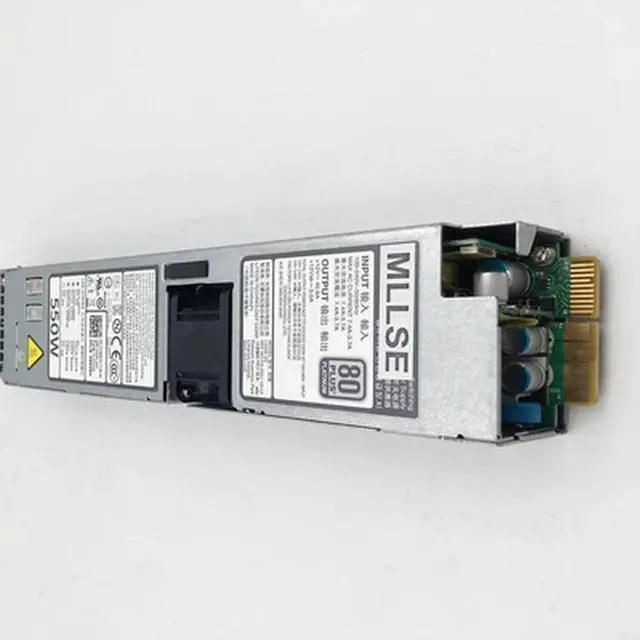 Alt view image 2 of 4 - for R320 R420 550W Server Power Supply L550E-S0 D550E-S0 DPS-550MB A M95X4 RYMG6 0RYMG6