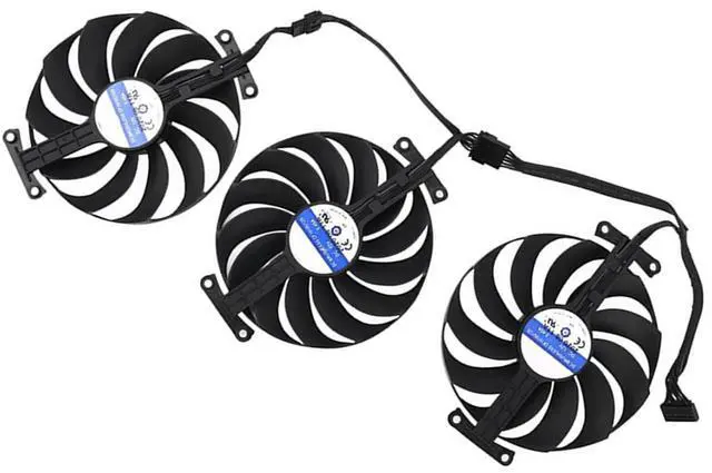 Main image of 3PCS/ LOT Graphics Card Cooling Fan Replacement forASUS ROG Strix RTX 3060Ti 3070 3070Ti 3080 3080Ti 3090 Gaming RX 6700XT 6800 95mm CF1010U12S 12V 0.45A 7 Pin Video Card Cooler Fans GPU Fan (Fan-4)
