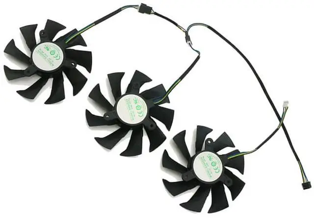 Alt view image 3 of 6 - Graphics Card Cooling Fans Suitable forZOTAC RTX 2080 2080TI 2070 GTX 1070 X-Gaming OC Series Desktop 87mm GA92S2H 12V 0.35A 4Pin Video Card Cooler Fans GPU Fan