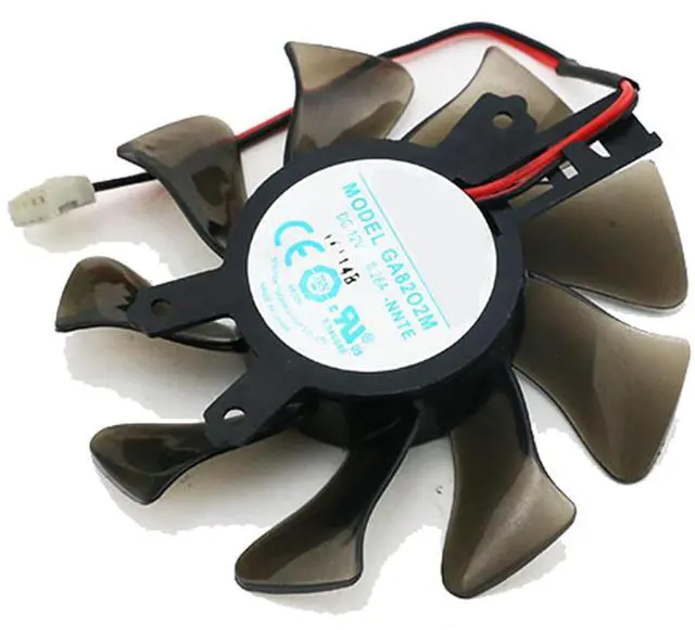 Main image of Graphics Card Cooling Fans Suitable forGalax GeForce GTX 630 640 650 650ti 730 740 750 750TI KFA2 Series Desktop GA82O2M 75mm 12V 0.28A 4Pin 2Wires Video Card Cooler Fans GPU Fan