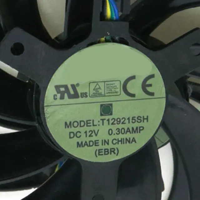 Alt view image 5 of 6 - Graphics Card Cooling Fans Suitable forSapphire R9 380 390 4G D5 Series Desktop T129215SH 95mm 12V 0.3A 4Pin Video Card Cooler Fans GPU Fan