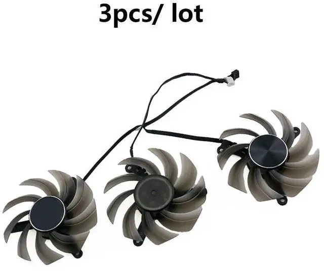Alt view image 6 of 6 - Graphics Card Cooling Fans Suitable forPalit RTX 3060ti 3070 3070TI 3080 3080TI 3090 GamingPro OC Series Desktop 82mm TH8015S2H-PC001 FD8015U12D 12V 0.45A 4Pin Video Card Cooler Fans GPU Fan