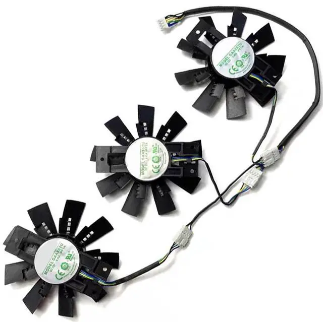 Main image of Graphics Card Cooling Fans Suitable for ZOTAC GTX 1070 1070TI 1080 AMP Extreme Series Desktop GA92S2U 87mm 12V 0.46A 4Pin Video Card Cooler Fans GPU Fan