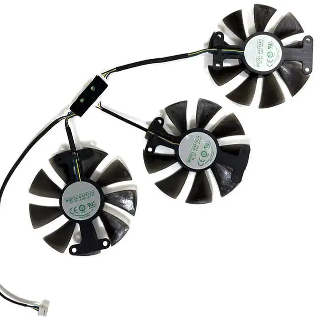 Main image of Graphics Card Cooling Fans Suitable forZOTAC GTX 970 980 980Ti Titan X AMP ArcticStorm Series Desktop 87mm GA91S2H 12V 0.35A 4Pin Video Card Cooler Fans GPU Fan
