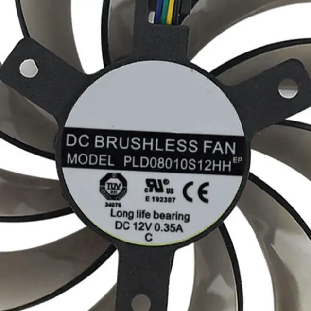 Alt view image 6 of 6 - Graphics Card Cooling Fans Suitable forGigabyte GTX 980 980ti Gaming GV-N980WF3 Series Desktop 85mm PLD08010S12HH 12V 0.35A 4Pin Video Card Cooler Fans GPU Fan