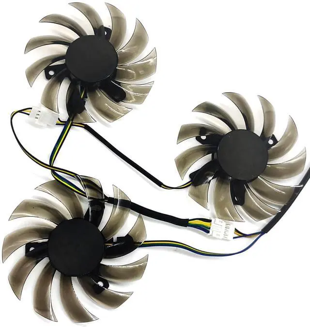 Main image of Graphics Card Cooling Fans Suitable forGigabyte GTX 980 980ti Gaming GV-N980WF3 Series Desktop 85mm PLD08010S12HH 12V 0.35A 4Pin Video Card Cooler Fans GPU Fan