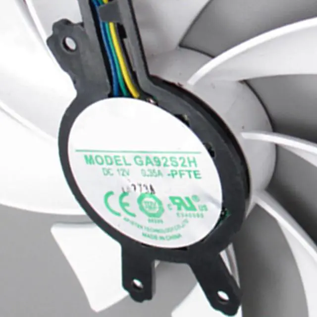 Alt view image 5 of 6 - Graphics Card Cooling Fans Suitable forGalax GeForce GTX 1060 1070 1070TI 1080 1080ti HOF Edition Series Desktop GA92S2H 85mm 12V 0.35A 4Pin Video Card Cooler Fans GPU Fan (Fan-B)