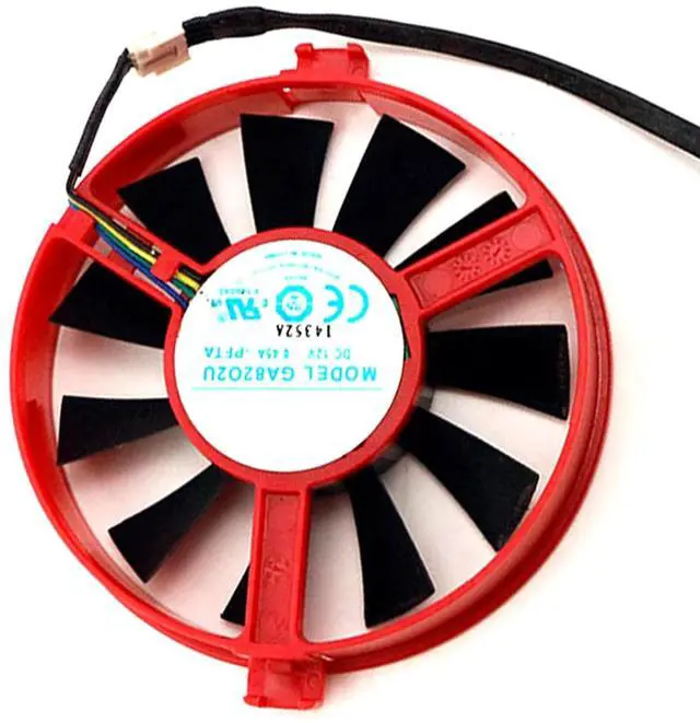 Main image of Graphics Card Cooling Fans Suitable forDATALAND HD 7770 7750 Series Desktop GA82O2U 75mm 12V 0.45A 4Pin Video Card Cooler Fans GPU Fan