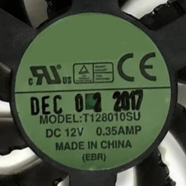 Alt view image 5 of 6 - 3pcs/ lot Graphics Card Cooling Fans Suitable forGigabyte forAORUS GTX 1060 1070 1080 G1 GTX 1070Ti 1080Ti Gaming forNVIDIA GTX 960 970 980Ti P104 Desktop T128010SU 78mm 12V 0.50A 4Pin GPU Fan (3PCS)