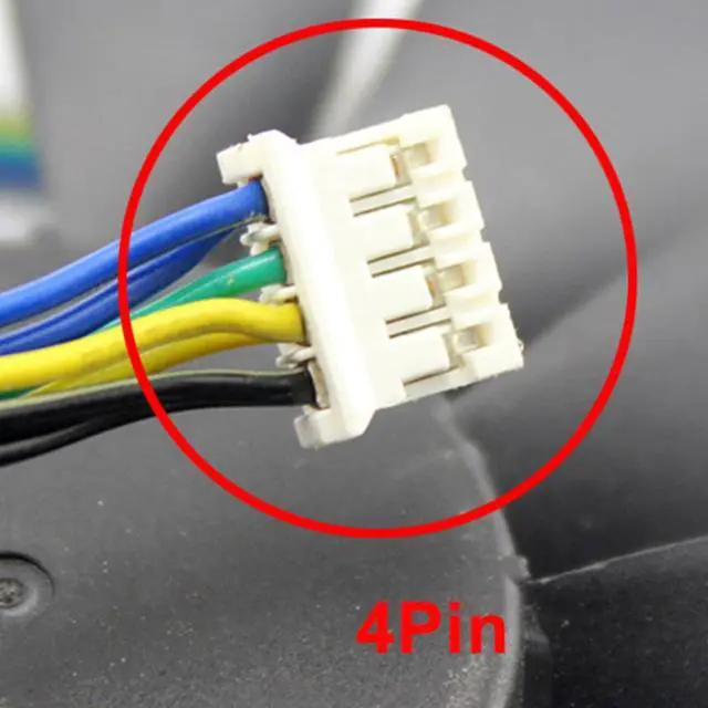 Alt view image 6 of 6 - Graphics Card Cooling Fans Suitable forASUS ROG Strix RX 470 570 Gaming ROG Strix GTX 1050 1050Ti Gaming Dual RX 580 Series Desktop PLD10010S12H 95mm 12V 0.25A 4Pin GPU Fan (Fan-A)