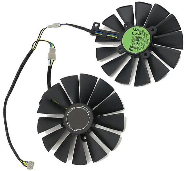 Main image of Graphics Card Cooling Fans Suitable forASUS ROG Strix RX 470 570 GTX 1050 1050Ti Gaming for Dual RX 580 Series Desktop T129215SM 95mm 12V 0.25A 4 Pin Video Card Cooler Fans GPU Fan (2PCS)