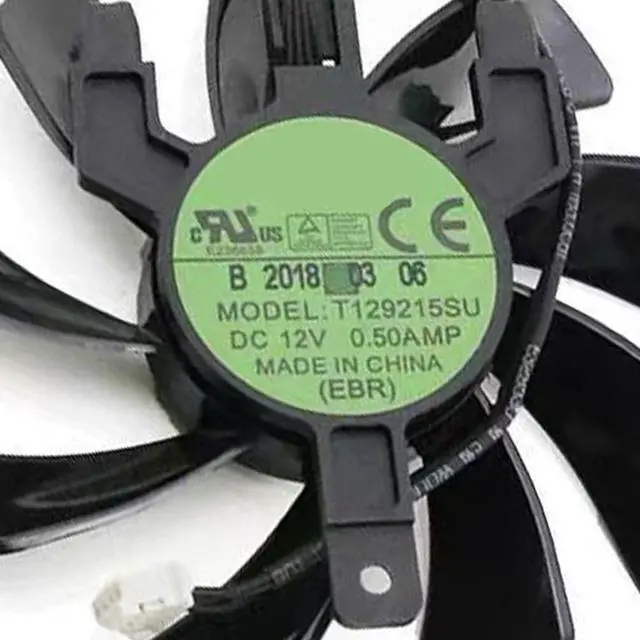 Alt view image 5 of 6 - Graphics Card Cooling Fans Suitable forSapphire RX 470D Gold OC RX 470D Platinum OC RX 570 Pulse ITX Series Desktop T129215SU 85mm 12V 0.5A 4Pin Video Card Cooler Fans GPU Fan