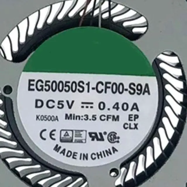 Alt view image 3 of 6 - CPU Cooling Fans Suitable forDELL Latitude 5400 Series Fit for Integrate Graphics Laptop Cooler Fan EG50050S1-CF00-S9A 0MXH2W DC28000MRSL 5V 0.4A 4PIN