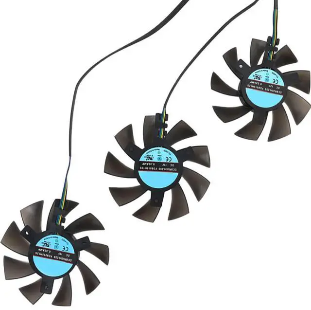 Main image of Graphics Card Cooling Fans Suitable forforAMD Radeon VII Video Series Desktop FD8015H12S 75mm 12V 0.32A 4Pin Video Card Cooler Fans GPU Fan