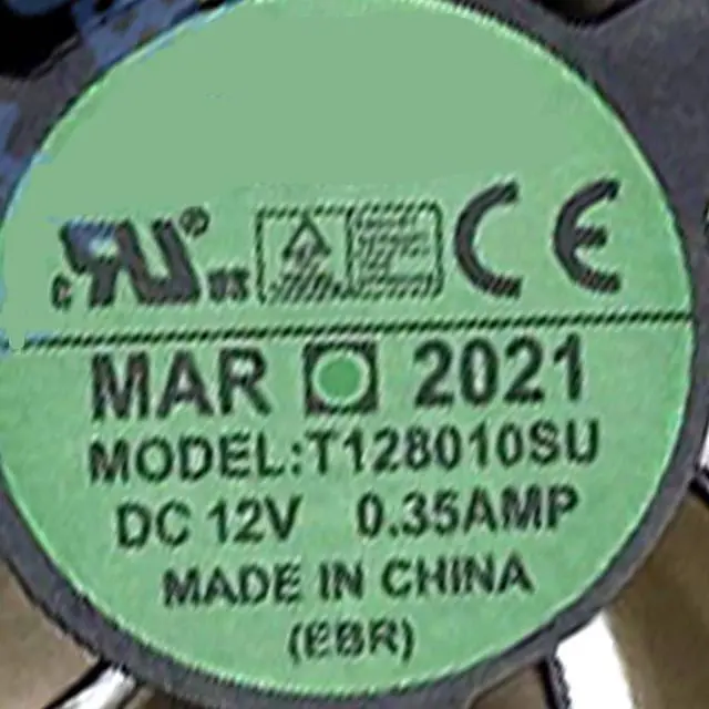 Alt view image 5 of 6 - Graphics Card Cooling Fans Suitable forPowerColor forDATALAND RX 480 570 4GB Red Devil Series Desktop T128010SU 75mm 12V 0.35A 4Pin Video Card Cooler Fans GPU Fan