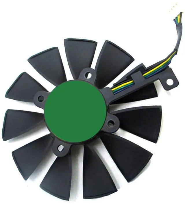Main image of Graphics Card Cooling Fans Replacement forASUS ROG Strix GTX 1060 1070 1070Ti 1080 1080Ti RX VEGA56 VEGA64 480 580 FURY390 390X Series T129215SU/SM 87mm 12V 0.5A 6Pin GPU Fan (Fan-A)