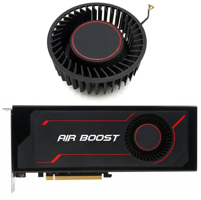 Alt view image 2 of 6 - Graphics Card Cooling Fans Suitable forMSI Radeon RX Vega 56 RX Vega 64 Series Desktop PLB07525B12HH 75mm 12V 1.20A 4Pin Video Card Cooler Fans GPU Fan