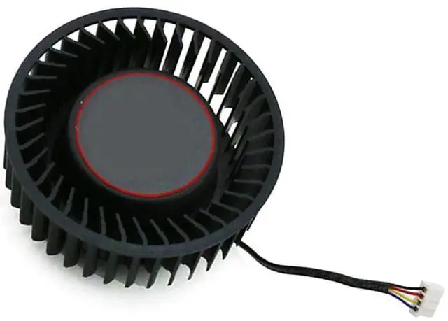 Alt view image 6 of 6 - Graphics Card Cooling Fans Suitable forMSI Radeon RX Vega 56 RX Vega 64 Series Desktop PLB07525B12HH 75mm 12V 1.20A 4Pin Video Card Cooler Fans GPU Fan