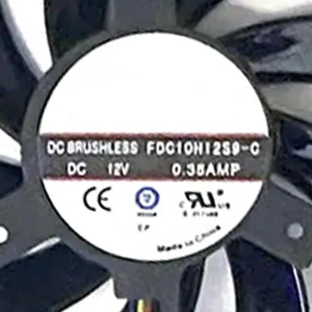 Alt view image 5 of 6 - Graphics Card Cooling Fans Suitable forforAMD RX 6750XT 6800 6800XT 6900XT 6950XT Series Desktop FDC10H12S9-C 85mm 12V 0.35A 4Pin Video Card Cooler Fans GPU Fan