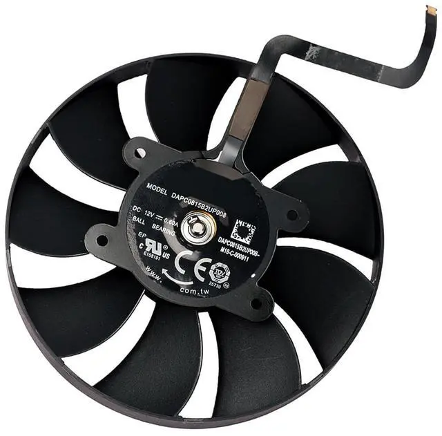 Main image of Graphics Card Cooling Fans Suitable forNVIDIA RTX 3070TI 3080 3080Ti FE Founders Edition Desktop 12V 0.6A 6Pin DAPC0815B2UP008 DAPC0815B2UP003 AFB0912HD-02 85mm (Fan 1)