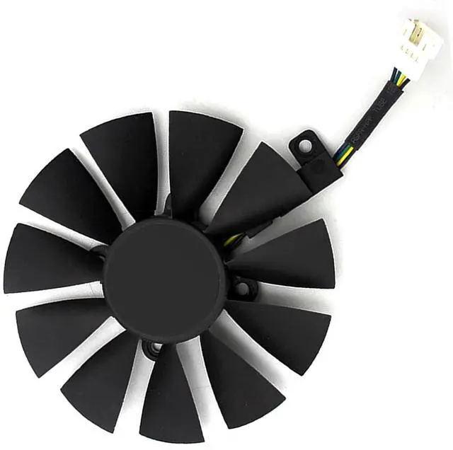Main image of Graphics Card Cooling Fan Replacement forASUS ROG Strix GTX 1060 1070 1070Ti 1080 1080Ti RX 570 580 480 Dragon GTX1070 Gaming Series PLD09210S12HH 85mm 12V 0.4A 6Pin Video Card Cooler Fans (Fan-A)