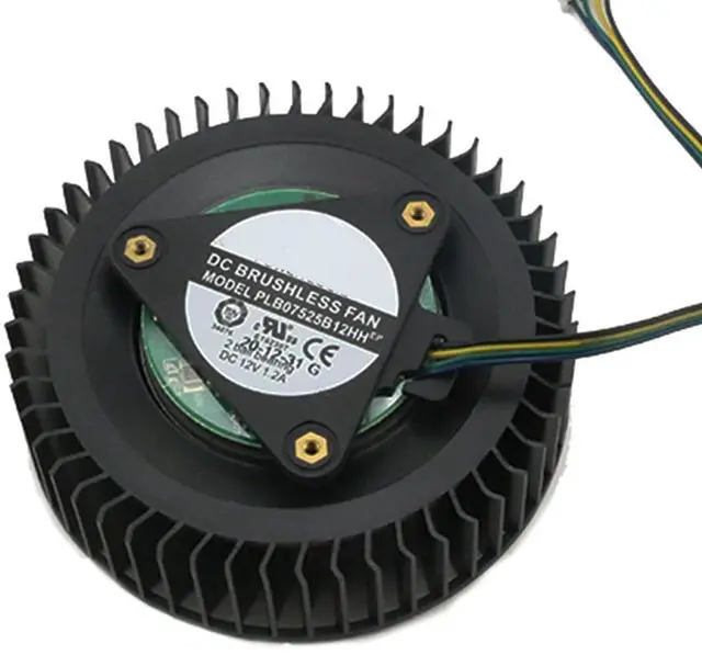 Main image of Graphics Card Cooling Fans Suitable for ASUS Turbo RTX 1660 2060 2060S 2070 2070S 2080 2080S 2080Ti Series Desktop PLB07525B12HH 78mm 12V 1.2A 4Pin Video Card Cooler Fans GPU Fan