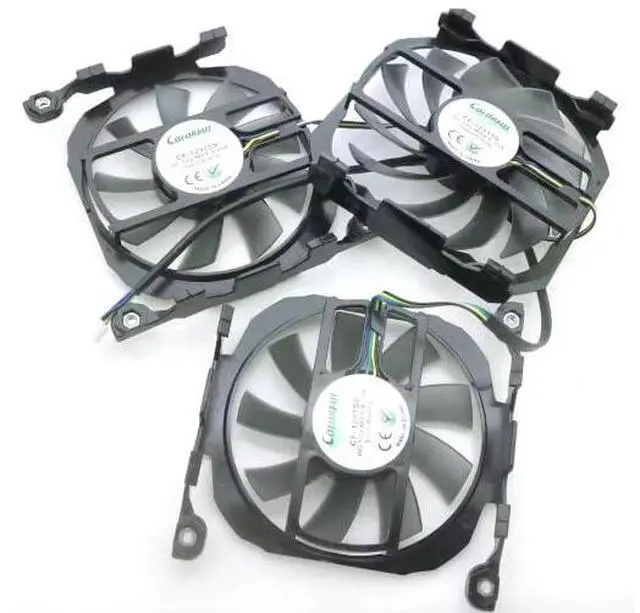 Alt view image 2 of 2 - CF-12915S DC12V 0.35A 85mm 75mm VGA Fan for INNO3D GTX760 GTX670 GTX680 GTX660ti Graphics Card Cooling Fan