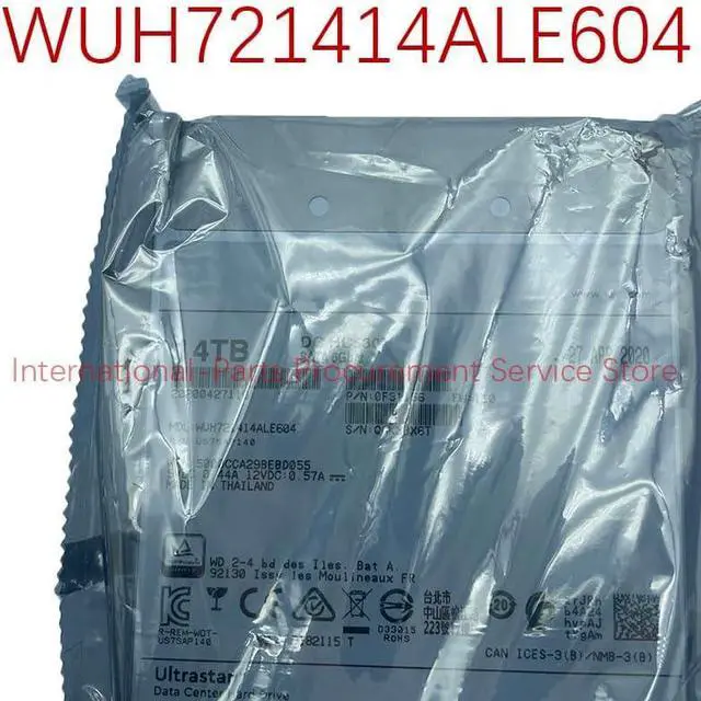 Alt view image 4 of 5 - (NOT FOR HOME PC!) TucusMultitool Accessories - 14T WUH721414ALE604 Helium Disk Enterprise-Class Hard Drive Super 10T 12T