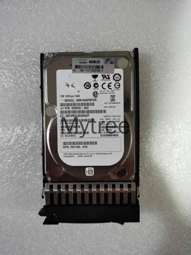 Main image of (NOT FOR HOME PC!) ForHP/ForHP 605835-B21 606020-001 1T 2.5 inch 7.2K SAS server hard drive