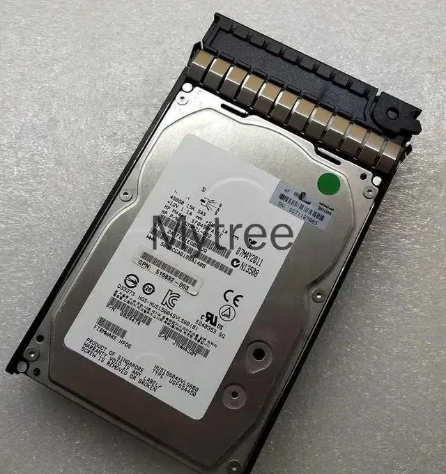 Main image of (NOT FOR HOME PC!) ForHP DL180G6 ML150G6 450G SAS 15K 517352-001 hard drive measured well
